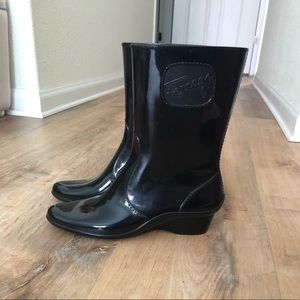 Salvatore Ferragamo Mid-Calf Rain Boots